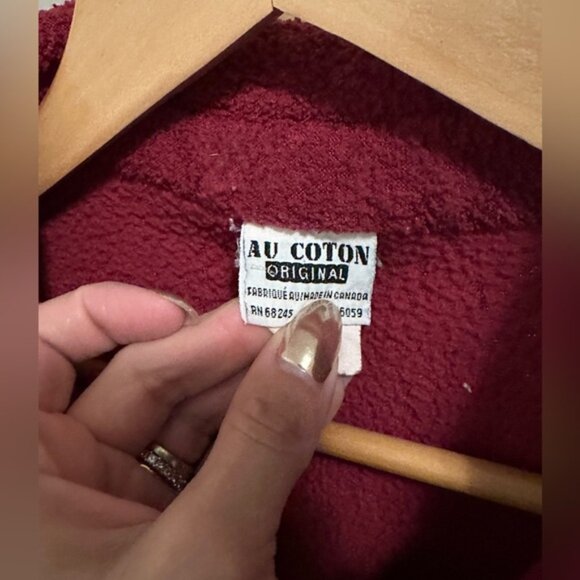 Au Coton Vintage Terry Shacket – Size M/L (Oversized Fit) - Picture 2 of 4